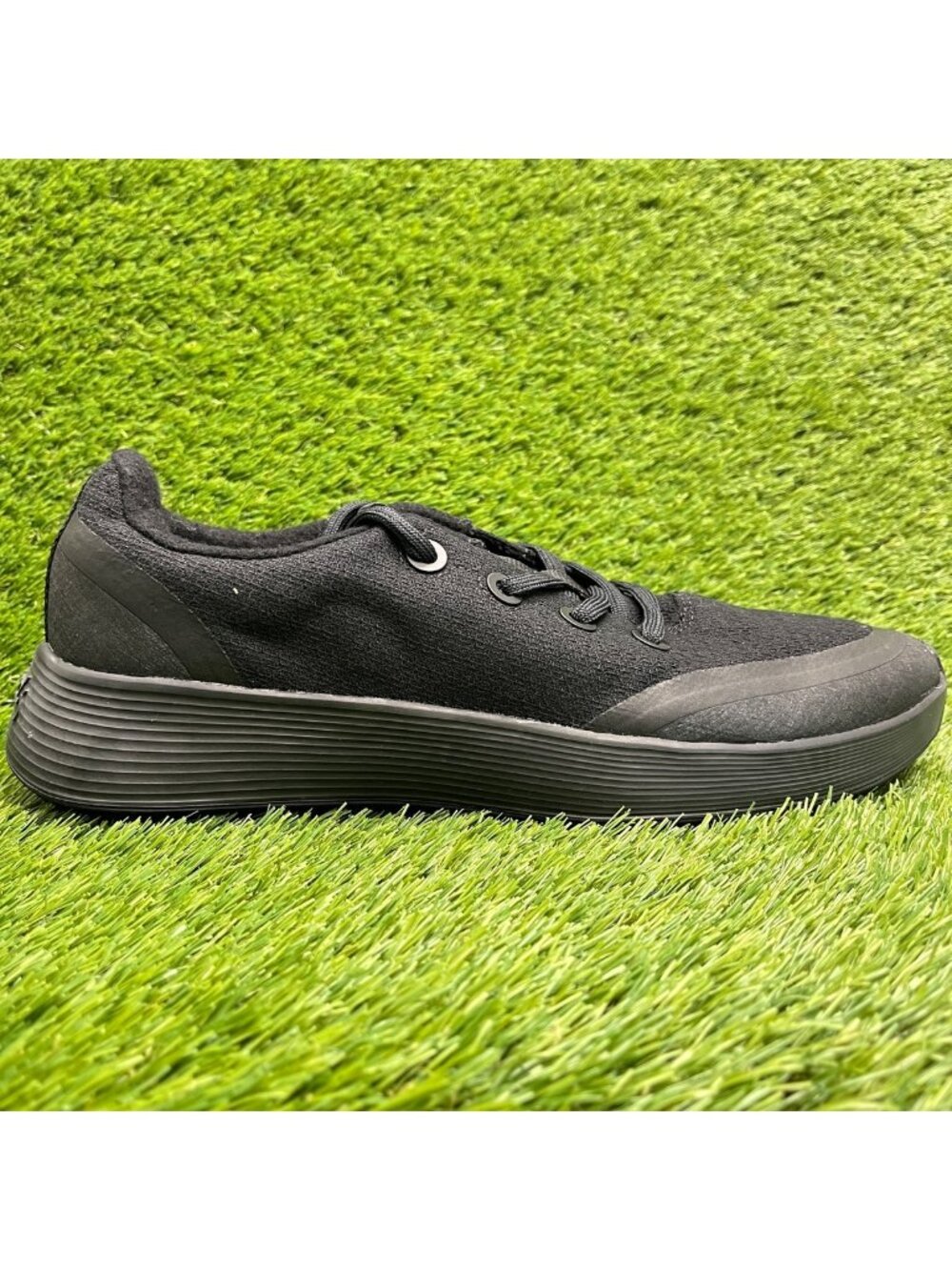Allbirds Wool Runner Protect Mens Size 13 Black Athletic Running Shoes Sneakers